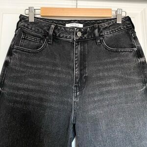 PacSun 100% Cotton High Waist Black Mom Jeans, size 27